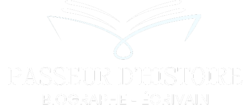 logo blanc passeur d'histoire